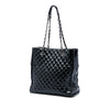 Chanel CC Quilted Patent North South Tote Secondhand