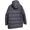 CC Collection Corneliani Down Quilted Puffer Coat in Black, Size 50 IT Secondhand