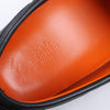 HERMES Irving Leather Driving Moccasins in Black Collier de Chien for Men, Size 42 EU Secondhand