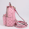 Valentino Garavani Rockstud Spike Leather 2Way Backpack in Pink Secondhand