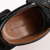 Bottega Veneta The Bounce Leather Short Boots in Black x Mustard, Size 39 EU Secondhand