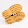 Bottega Veneta The Bounce Leather Short Boots in Black x Mustard, Size 39 EU Secondhand