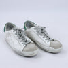 GOLDEN GOOSE Leather Sneakers in White SUPERSTAR, Size 40 EU Secondhand