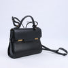 Delvaux Tempête PM Leather 2Way Crossbody Bags in Black Secondhand