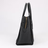CELINE Luggage Micro Leather Handbag in Black Secondhand