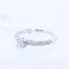Collection Privée 14K White Gold Ring with 45 Natural Diamonds Secondhand