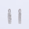 Collection Privée Diamond Earrings K18WG 4.4g 1.0 ct Secondhand