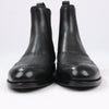Secondhand Bottega Veneta Leather x Fabric Side Gore Ankle Boots Black in Size 39