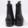 Bottega Veneta Leather x Fabric Side Gore Ankle Boots Black in Size 39 Secondhand