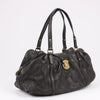 Louis Vuitton Monogram Mahina Leather Lunar GM Handbag in Brown M97052 Secondhand