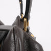 Louis Vuitton Monogram Mahina Leather Lunar GM Handbag in Brown M97052 Secondhand