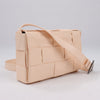 Bottega Veneta Maxi Intrecciato Cassette Leather Shoulder Bag in Powder Beige (Marketplaces) Secondhand
