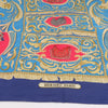 Hermès Carré 90 "LA PRESENTATION" 100% Silk Scarf in Navy Blue Secondhand