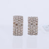 Collection Privée Diamond Earrings K18WG 12.5g 2.00/2.00 ct Secondhand