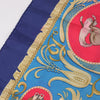 Hermès Carré 90 "LA PRESENTATION" 100% Silk Scarf in Navy Blue Secondhand