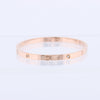 Cartier Love SM Half Diamond Bracelet 750(PG) 18.6g 17 Secondhand