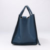CELINE Luggage Phantom Medium Grained Leather Handbag in Navy Blue (Marketplaces) Secondhand