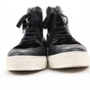Hermès Leather High-Top Side Zip Sneakers in Black, Size 42 EU 182355ZH Secondhand