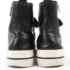 Hermès Leather High-Top Side Zip Sneakers in Black, Size 42 EU 182355ZH Secondhand