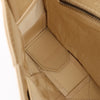 Bottega Veneta Maxi Intrecciato Cassette Leather Shoulder Bag in Beige Secondhand