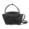 Bottega Veneta Arco Mini Leather Maxi Intrecciato 2Way Handbag in Black Secondhand