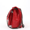 Saint Laurent Paris Niki Baby Leather Chain Shoulder Bag Red 533037 Secondhand
