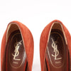 Saint Laurent Tribute Two Brown Suede Pumps Size 37.5 EU Secondhand