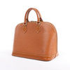 Louis Vuitton Epi Leather Alma Handbag in Brown Secondhand