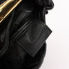 Bottega Veneta Intrecciato Sardines Leather Shoulder Bag in Black Secondhand
