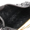 Bottega Veneta Intrecciato Sardines Leather Shoulder Bag in Black Secondhand