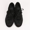 CHANEL Camelia Lace x Suede Sneakers in Black G34815, Size 37 Secondhand