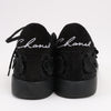 CHANEL Camelia Lace x Suede Sneakers in Black G34815, Size 37 Secondhand