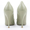 Bottega Veneta Leather Pumps Light Green Ribbon in Size 41 EU Secondhand
