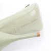 Bottega Veneta Leather Pumps Light Green Ribbon in Size 41 EU Secondhand
