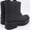 Chloe Rubber Rain Ankle Boots in Black 032324, Size 39 EU Secondhand