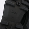 Chloe Rubber Rain Ankle Boots in Black 032324, Size 39 EU Secondhand