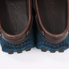 Louis Vuitton 14 years Suede Driving Loafers in Navy x Brown, Size 43 EU, ND0114 Secondhand