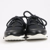 Pierre Hardy Leather x Fabric Sneakers in Black x Navy, Size 37 EU Secondhand