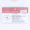 Non Signe / Unsigned Rose Gold (18k) chain and pendant set with 11 natural diamonds Secondhand
