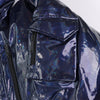 DSQUARED2 Glossy Navy Puffer Jacket, Size 48 Secondhand