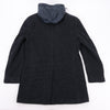 CC Collection Corneliani Wool Coat with Removable Hooded Liner, Size 50 Secondhand