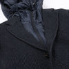 CC Collection Corneliani Wool Coat with Removable Hooded Liner, Size 50 Secondhand