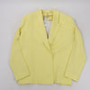 Alessandro Vigilante Yellow Blazer with Coordinating Bra Top, Size 44/40 IT Secondhand
