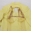 Alessandro Vigilante Yellow Blazer with Coordinating Bra Top, Size 44/40 IT Secondhand