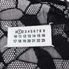 Maison Margiela Black Blazer with Lace Overlay, Size 40 Secondhand
