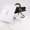 Dior Lady Dior Large Cannage Leather 2Way Handbag in Black Secondhand