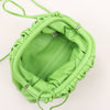 Bottega Veneta Mini The Pouch Leather Crossbody bag in Acid Green Secondhand
