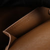 Celine Case Flap Leather Chain Shoulder Bag in Beige Secondhand