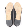 Giuseppe Zanotti Black Ballet Flats with Bow in Size 37 EU Secondhand