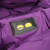 Fendi Purple Puffer Jacket, Size 44 Secondhand